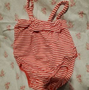 Baby Girl Striped Summer Romper